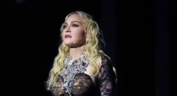 Madonna no Brasil: cantora aparece em janela de hotel, admirando a vista; fotos