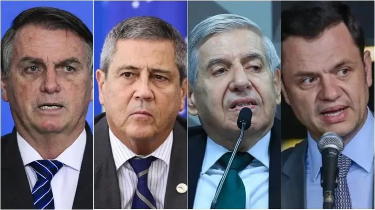 PF mira Bolsonaro, Braga Netto, Valdemar, Paulo Sérgio Nogueira e Anderson Torres em operação sobre tentativa de golpe em 2022