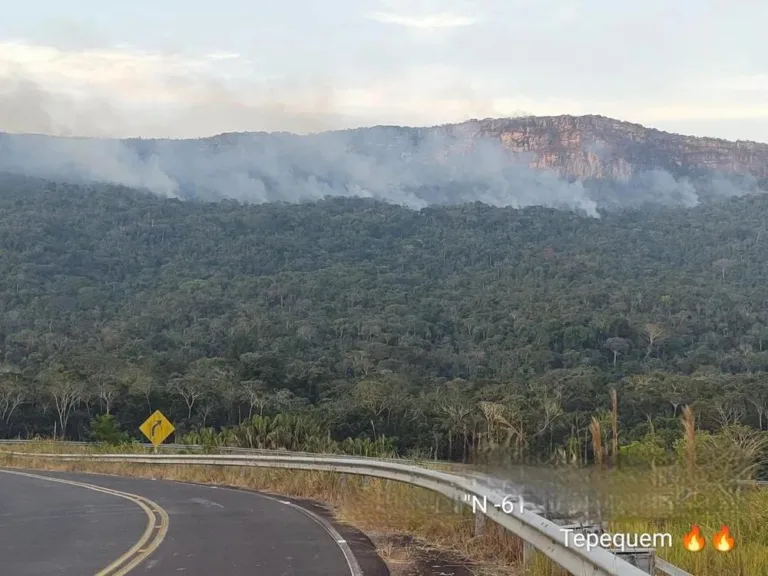 Meio Ambiente declara estado de emergência para risco de incêndios florestais em Roraima