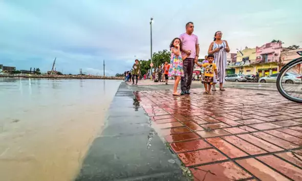 Rio Acre chega aos 17,04 metros,  prestes a inundar a Gameleira