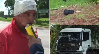 MP recorre contra liberdade de caminhoneiro que atropelou mãe e filho