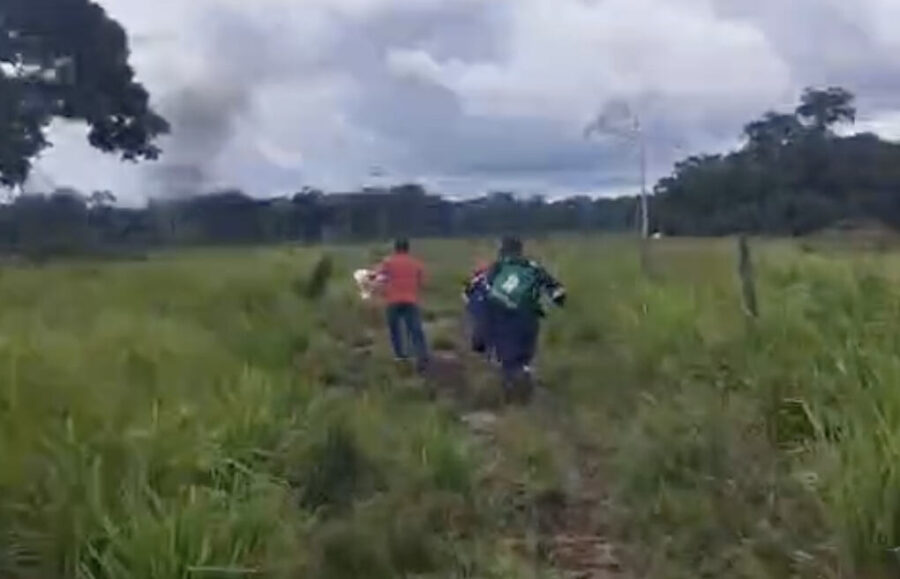 Vídeos mostram “desespero” de profissionais do Samu para socorrer vítimas de acidente aéreo