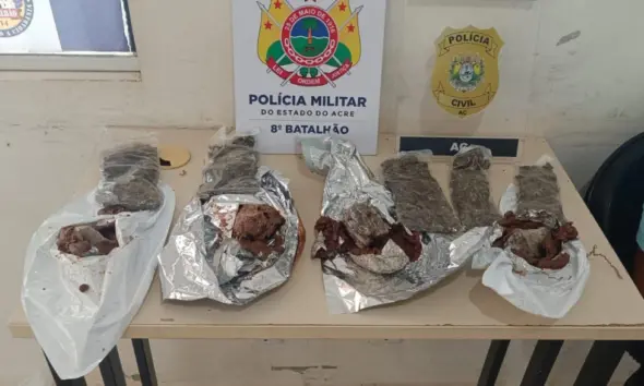 Ovos de Páscoa “recheados” com maconha e cocaína são apreendidos pela polícia na BR-364