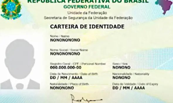 Cinco milhões de brasileiros já possuem a Nova Carteira de Identidade Nacional
