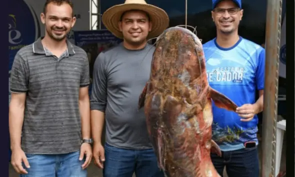 Peixe de quase 60 quilos ganha concurso em Mâncio Lima
