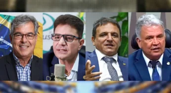 Gladson e Jorge Viana, o senhor da Apex Brasil, deverão concorrer ao Senado