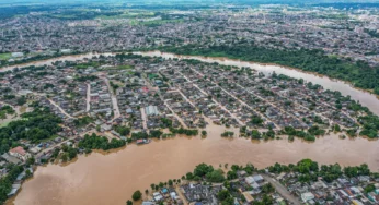Vazante segue ritmo acelerado e Rio Acre marca 16,82m na Capital