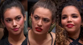Alane, Beatriz e Giovanna Pitel estão no 16º Paredão do BBB 24