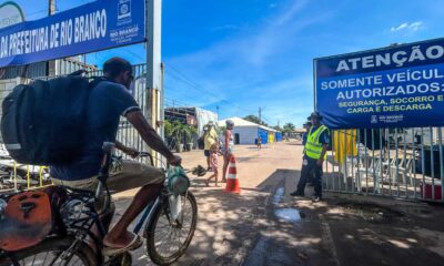 Nove famílias seguem abrigadas no Parque de Exposições devido à enchente