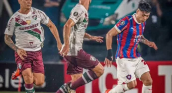 Com gol anulado, Fluminense empata diante do Cerro Porteño em Assunção