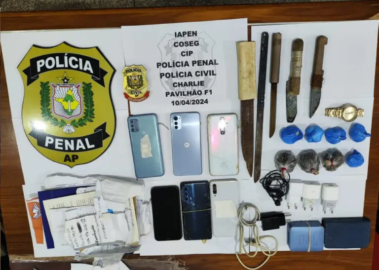 Polícia desarticula quadrilha que aplicava golpe de dentro do Iapen do Amapá