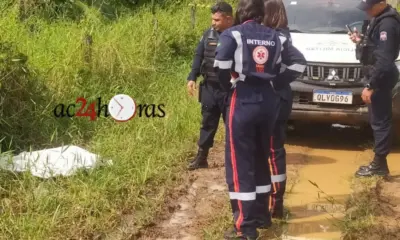 Aposentado é encontrado morto dentro de vala em Rio Branco