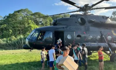 Helicóptero militar de ajuda comunitária cai na Amazônia e oito tripulantes morrem