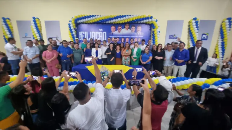 Rosana Gomes e Ney do Miltão demonstram “força” política com ato de filiação do PP no Quinari