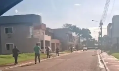 Bandidos em fuga invadem condomínio no bairro do Tapanã, em Belém