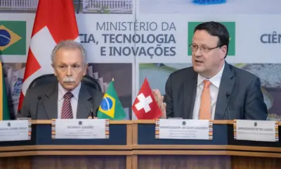 Brasil e Suíça assinam plano de ação para fortalecer cooperação científica