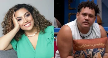 Lucas Buda recebe pertences após eliminação do ‘BBB24’