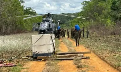 Forças Armadas preparam base de apoio para ações de combate ao garimpo na Terra Yanomami