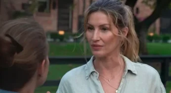 Câmera revela motivo de choro de Gisele Bündchen durante abordagem