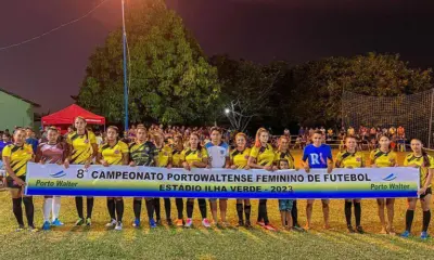 Porto Walter terá campeonato feminino de futebol com premiação de R$ 22 mil