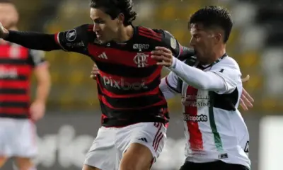 Fora de casa, Flamengo perde para o Palestino e se complica na Libertadores