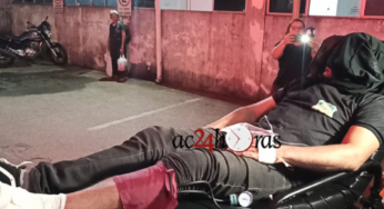 Policial Penal manuseia arma e atira no próprio pé, no presídio de Rio Branco