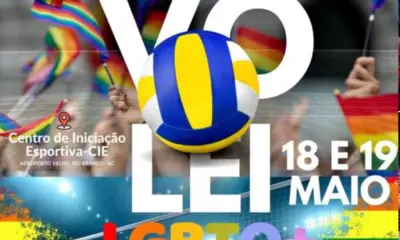 Rio Branco terá primeira Copa de Vôlei LGBTQIA+ neste fim de semana