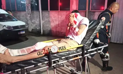 Traficante aponta arma para policiais e acaba ferido, em Rio Branco