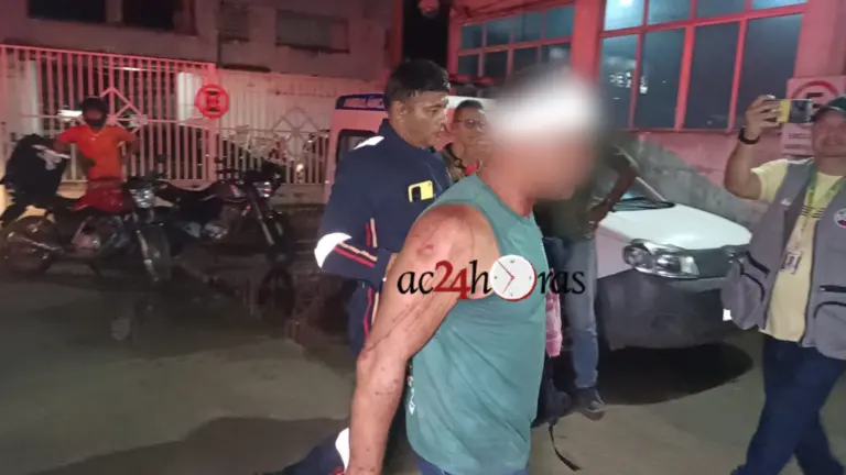 Homem é ferido com terçado por membros de facção no bairro Mocinha Magalhães