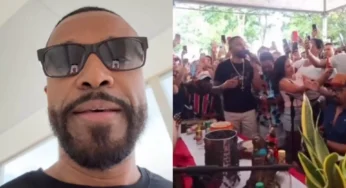 Alexandre Pires surpreende fãs e participa de roda de samba na rua; veja o vídeo