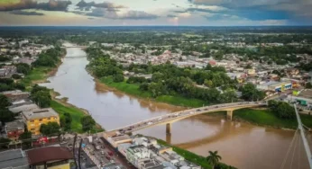 Rio Acre registra nível de 3,69 metros nesta segunda-feira (19)
