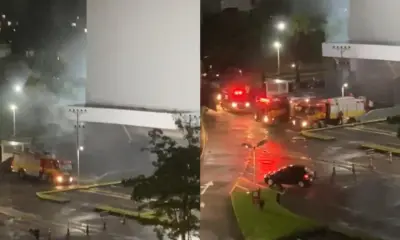 Incêndio atinge depósito de Shopping na Zona Oeste de Manaus