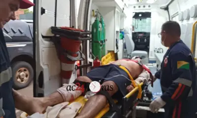 Bandido é baleado pela PM durante assalto a residência em  Rio Branco