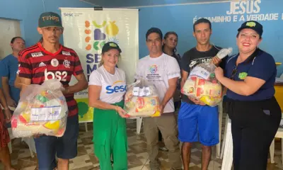 Sesc Mesa Brasil distribuiu 300 cestas básicas a famílias atingidas pelas cheias em Xapuri
