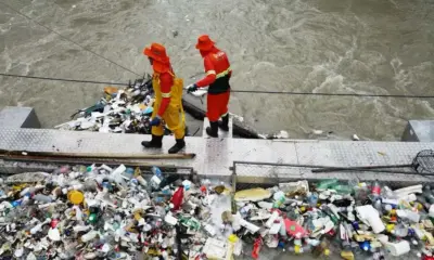 Manaus utiliza ecobarreiras em igarapés para impedir que lixo chegue ao rio Negro