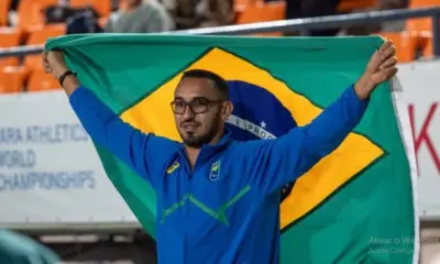 Brasil chega a 11 pódios e está no topo do Mundial de Atletismo no Japão