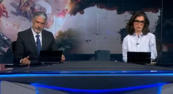 William Bonner e Renata Vasconcellos encerram jornal de forma incomum; veja