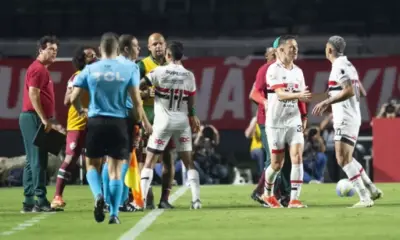 São Paulo vira sobre Fluminense em jogo com gol contra, trapalhada e treta