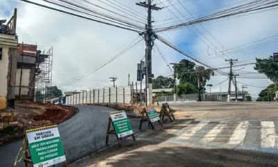 Primeira alça de acesso ao Complexo Viário da Avenida Ceará é asfaltada