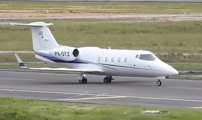 Ortiz Táxi Aéreo recebe avião a jato para a prestação de serviço aeromédico