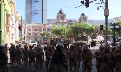 URGENTE – Presidente da Bolívia diz que país sofre tentativa de golpe de Estado