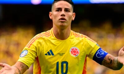 James dá duas assistências e comanda vitória da Colômbia sobre o Paraguai