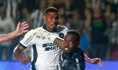Botafogo vence o Grêmio e assume a liderança do Brasileirão