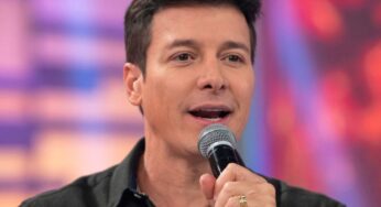 Rodrigo Faro se emociona ao gravar último programa na Record. Veja!