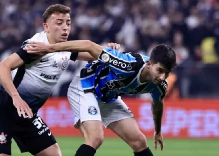 Garro tira golaço da cartola e garante empate do Corinthians com o Grêmio