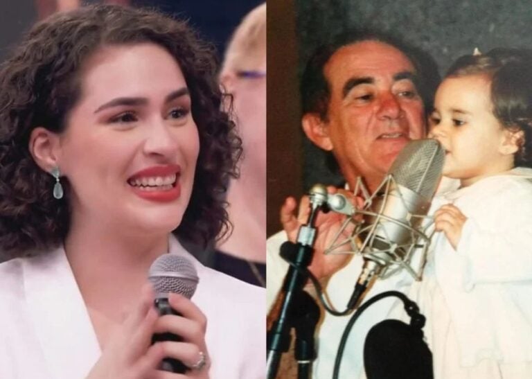 Após cantar no Domingão, Lívian explica como é ser filha de Renato Aragão