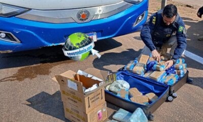Cerca de 50 kg de droga é apreendida em ônibus que saiu de Rio Branco