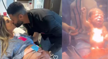 Hulk mostra nascimento da filha em maternidade nos EUA: ‘Dia abençoado’; veja o vídeo