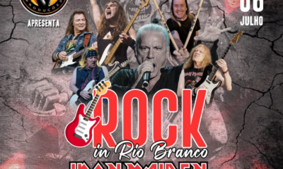 Show em homenagem ao Iron Maiden acontece neste sábado em Rio Branco