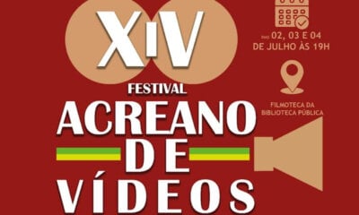 Festival Acreano de Vídeos começa nesta terça (2) na Biblioteca Pública